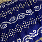 Bandhani Bhandej Blue Gharchola Modal Silk Saree - 