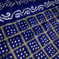 Bandhani Bhandej Blue Gharchola Modal Silk Saree - 