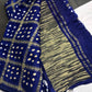 Bandhani Bhandej Blue Gharchola Modal Silk Saree - 