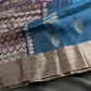 Blue Purple Light Weight Kanchi Soft Silk  Saree - 