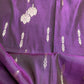 Purple Green Light Weight Kanchi Soft Silk  Saree - 