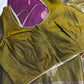 Purple Green Light Weight Kanchi Soft Silk  Saree - 