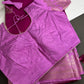 Magenta Pink Raw Mango Light Weight Silk Saree - 