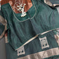 Brown Green Light Weight Kanchi Soft Silk  Saree - 