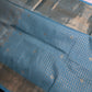 Kanch Light Weight Semi Silk Blue Checked Saree - 