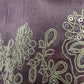 Designer Tissue Organza Purple Lavender Saree with Pearl Embroidery - 