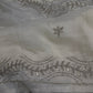 Designer Tissue Organza White Embroidery Saree - 