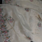 Designer Tissue Organza White Embroidery Sequence Saree - 