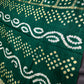 Bandhani Bhandej Green Gharchola Modal Silk Saree - 