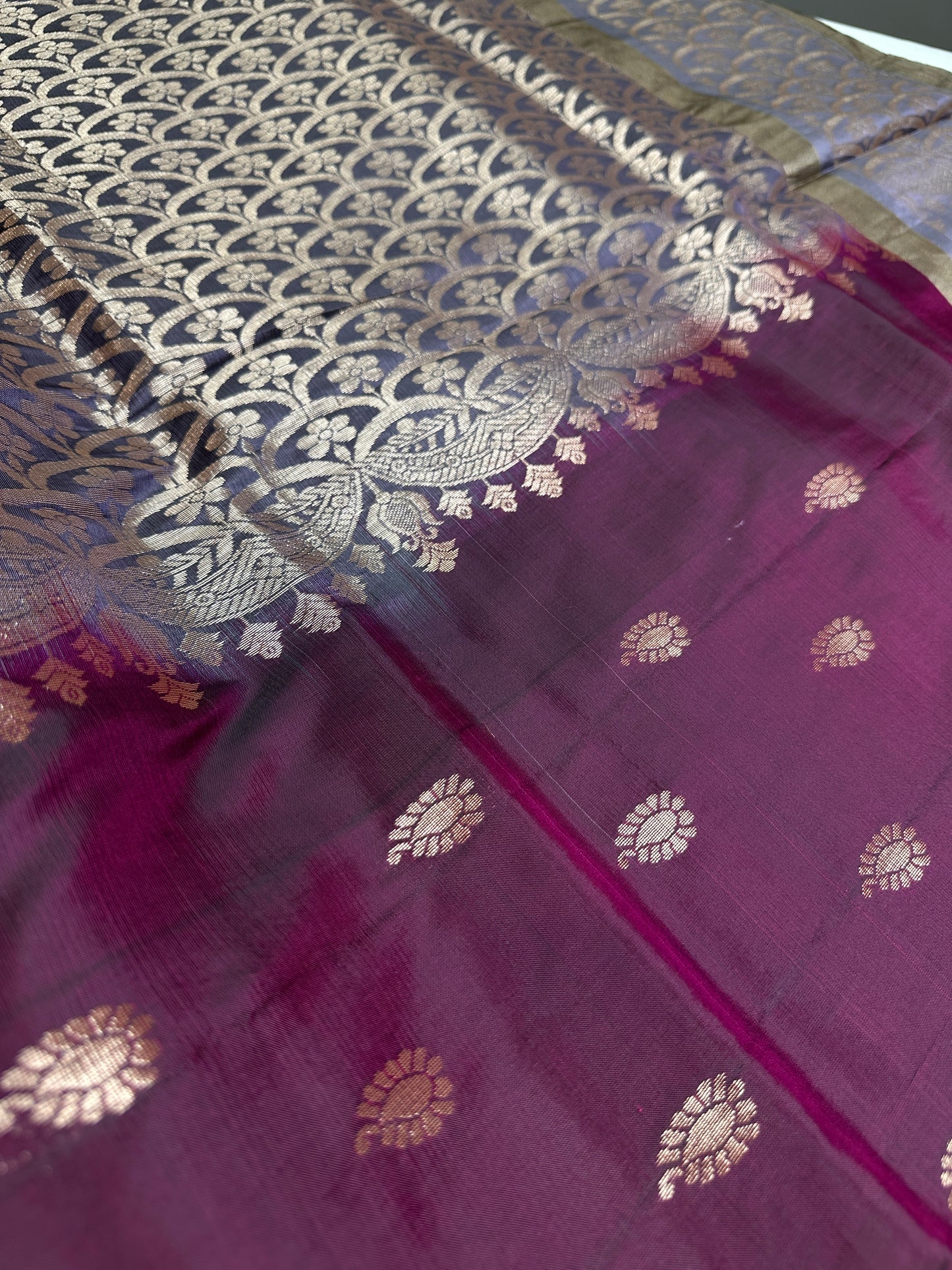 Wine Red Light Weight Kanchi Soft Silk  Saree - 