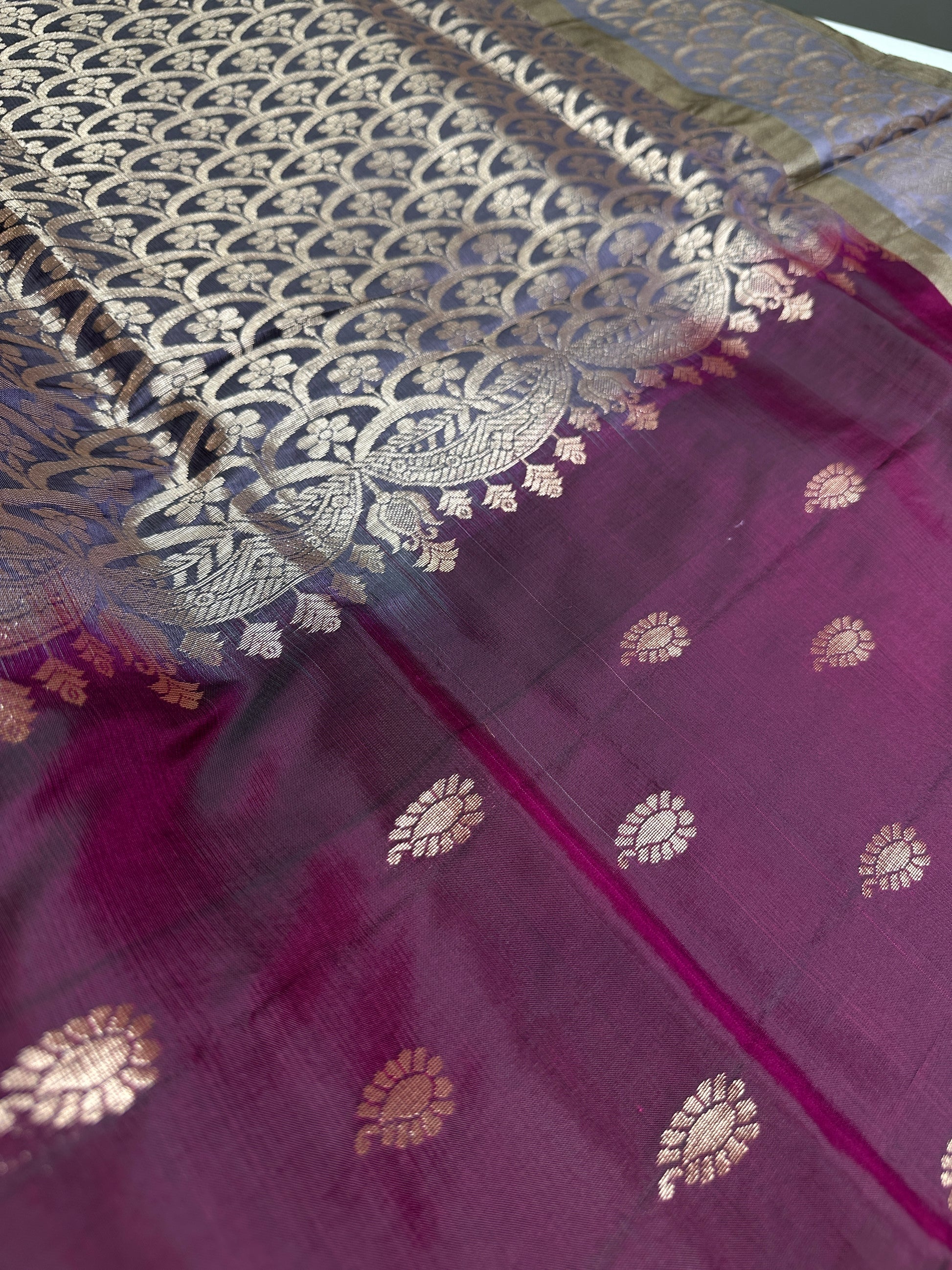Wine Red Light Weight Kanchi Soft Silk  Saree - 