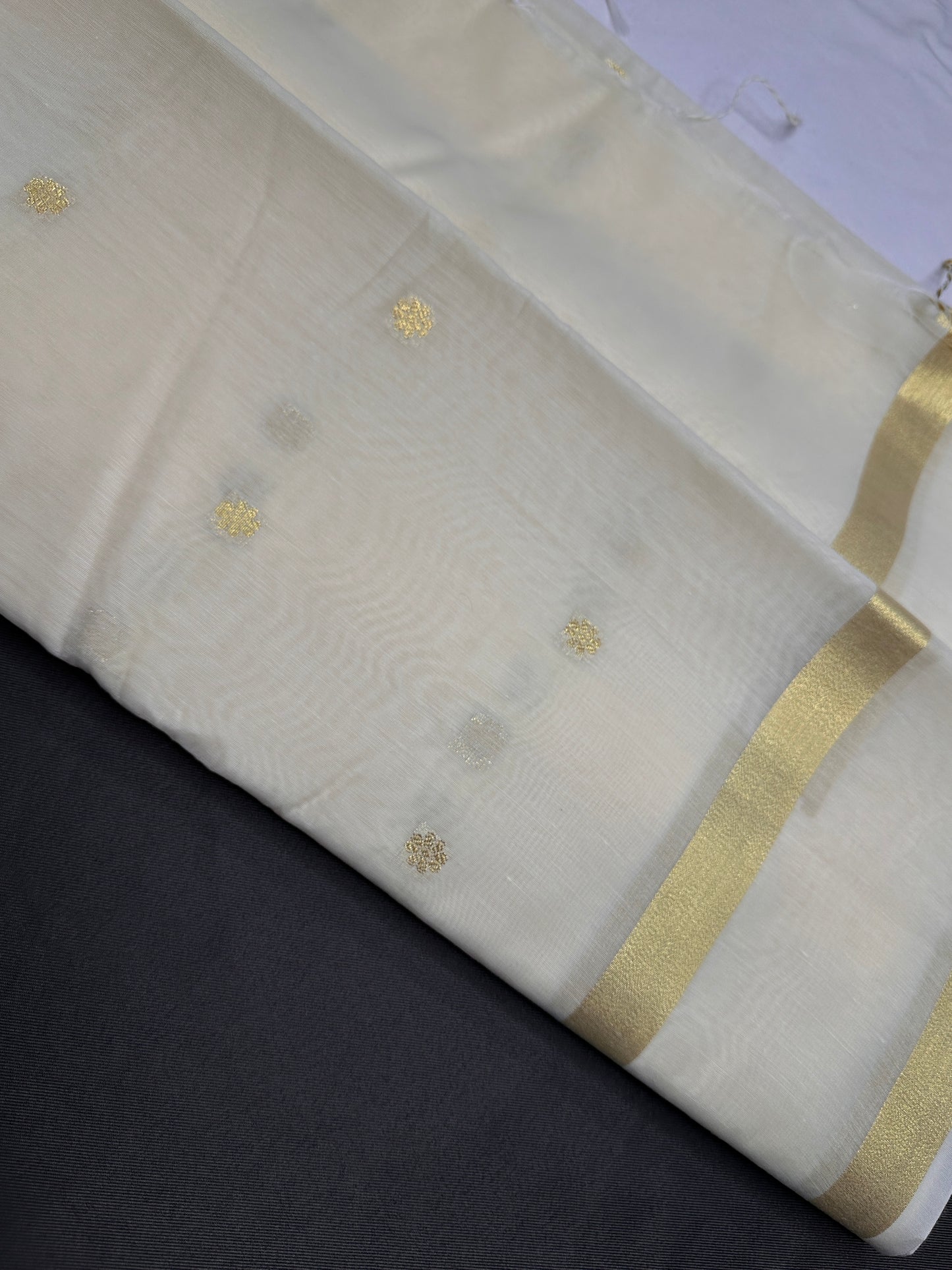 Onam Traditional Cotton Silk Saree - 