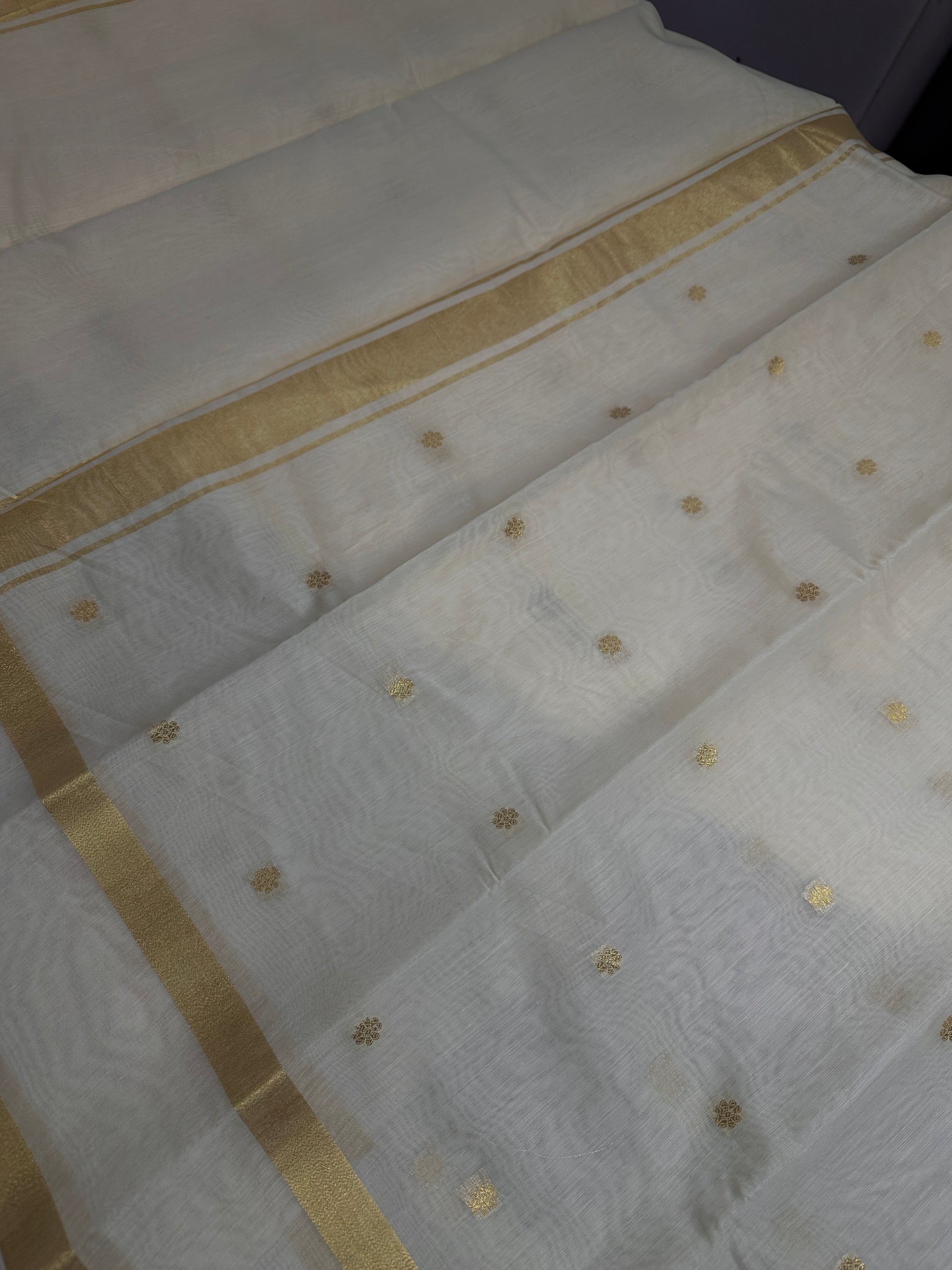 Onam Traditional Cotton Silk Saree - 