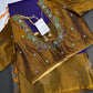 Purple Mustard Kanchi Handloom Pure Silk  Saree - 