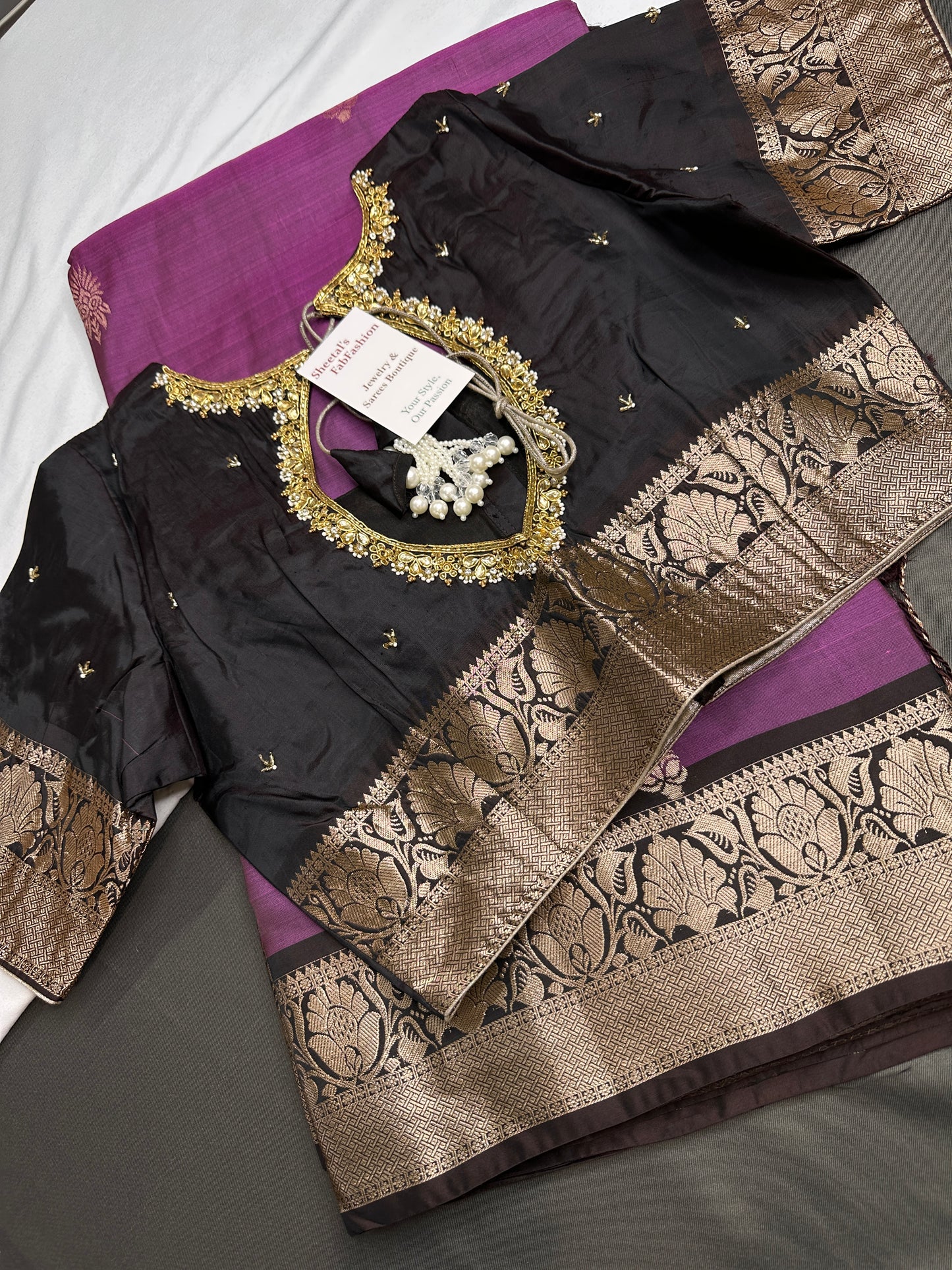 Purple Light Weight Kanchi Soft Handloom Silk  Saree - 