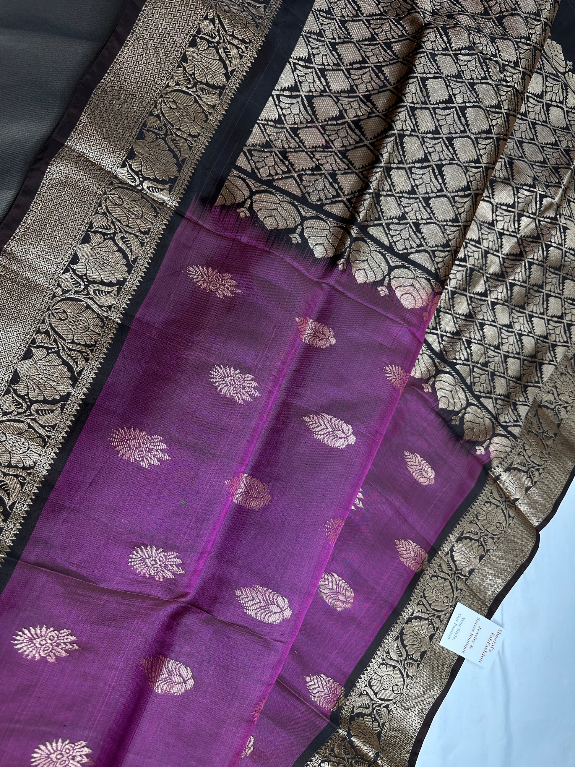 Purple Light Weight Kanchi Soft Handloom Silk  Saree - 