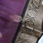 Purple Light Weight Kanchi Soft Handloom Silk  Saree - 