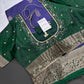 Blue Green Light Weight Kanchi Soft Handloom Silk  Saree - 