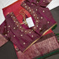 Magenta Pink Light Weight Kanchi Soft Handloom Silk  Saree - 