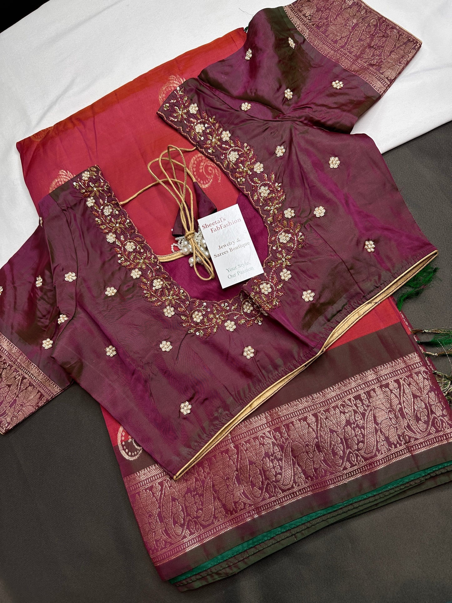Magenta Pink Light Weight Kanchi Soft Handloom Silk  Saree - 