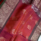 Magenta Pink Light Weight Kanchi Soft Handloom Silk  Saree - 
