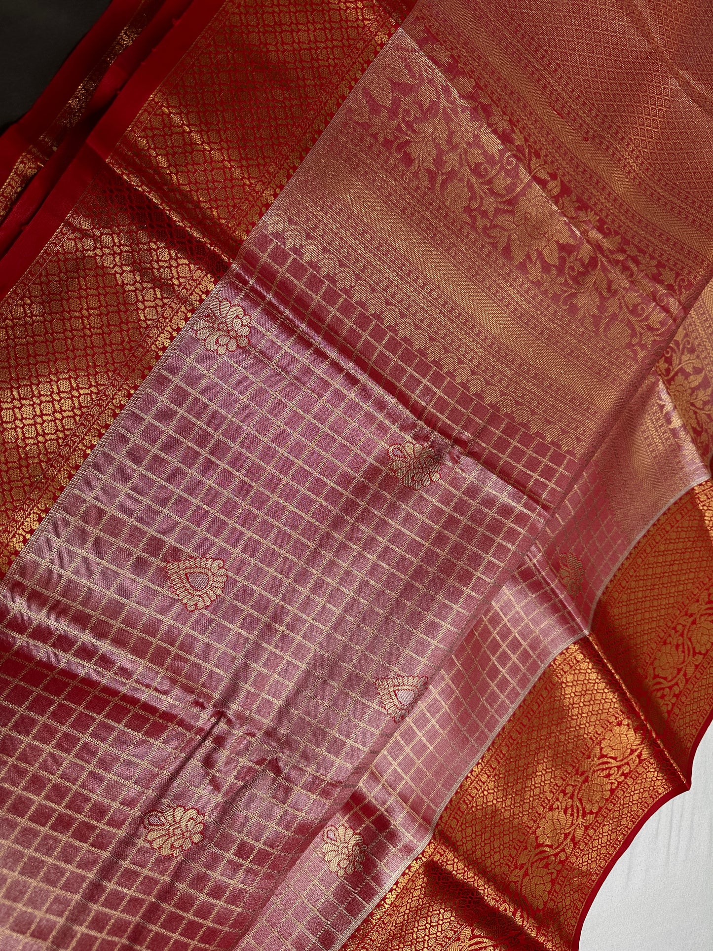 Pink Kanchi Light Weight Semi Silk Gifting Saree - 