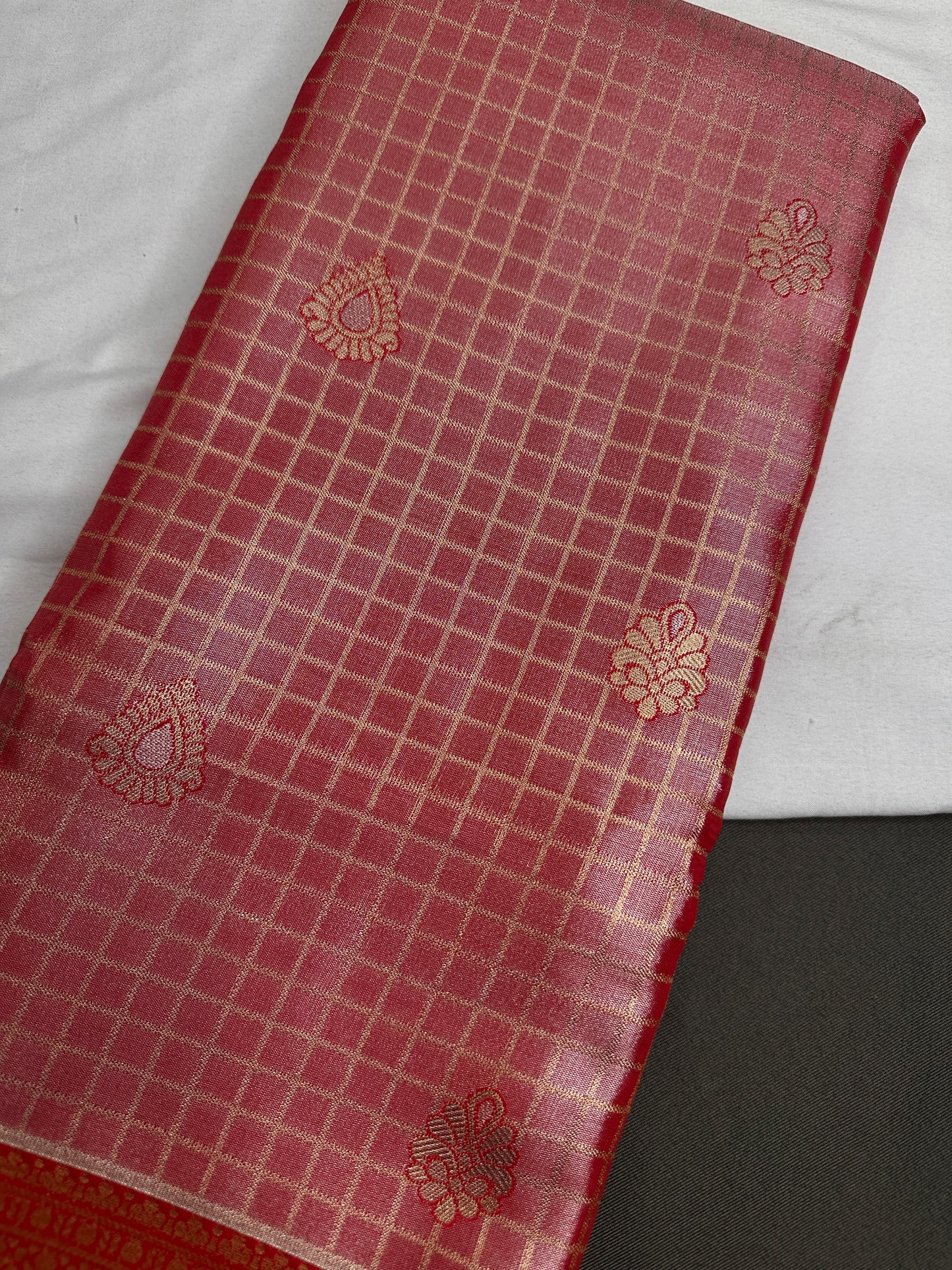 Pink Kanchi Light Weight Semi Silk Gifting Saree - 