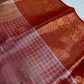 Pink Kanchi Light Weight Semi Silk Gifting Saree - 