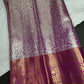Pink Kanchi Light Weight Semi Silk Gifting Saree - 