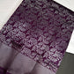 Purple Brocade Kanchi Light Weight Semi Silk Gifting Saree - 