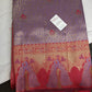 Purple Brocade Kanchi Light Weight Semi Silk Gifting Saree - 