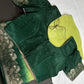 Designer Crepe  Green  Embroidery  Saree - 