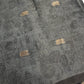 Kalamkari Cotton Silk Grey Black Saree - 