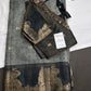 Kalamkari Cotton Silk Grey Black Saree - 