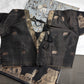 Kalamkari Cotton Silk Grey Black Saree - 