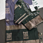Greyish Blue Light Weight Kanchi Soft Silk  Saree - 
