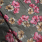 Grey Maggenta Kalamkari Printed Light Weight Semi Tussar Saree - 