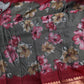 Grey Maggenta Kalamkari Printed Light Weight Semi Tussar Saree - 