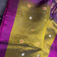Green Pink Kanchi Handloom Pure Silk  Saree - 