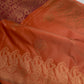 Peach Semi Kanchi Silk  Saree - 