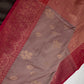 Light Mauve Pink Semi Kanchi Silk  Saree - 