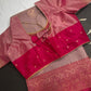 Light Mauve Pink Semi Kanchi Silk  Saree - 
