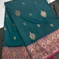 Green Semi Kanchi Silk  Saree - 