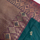 Green Semi Kanchi Silk  Saree - 
