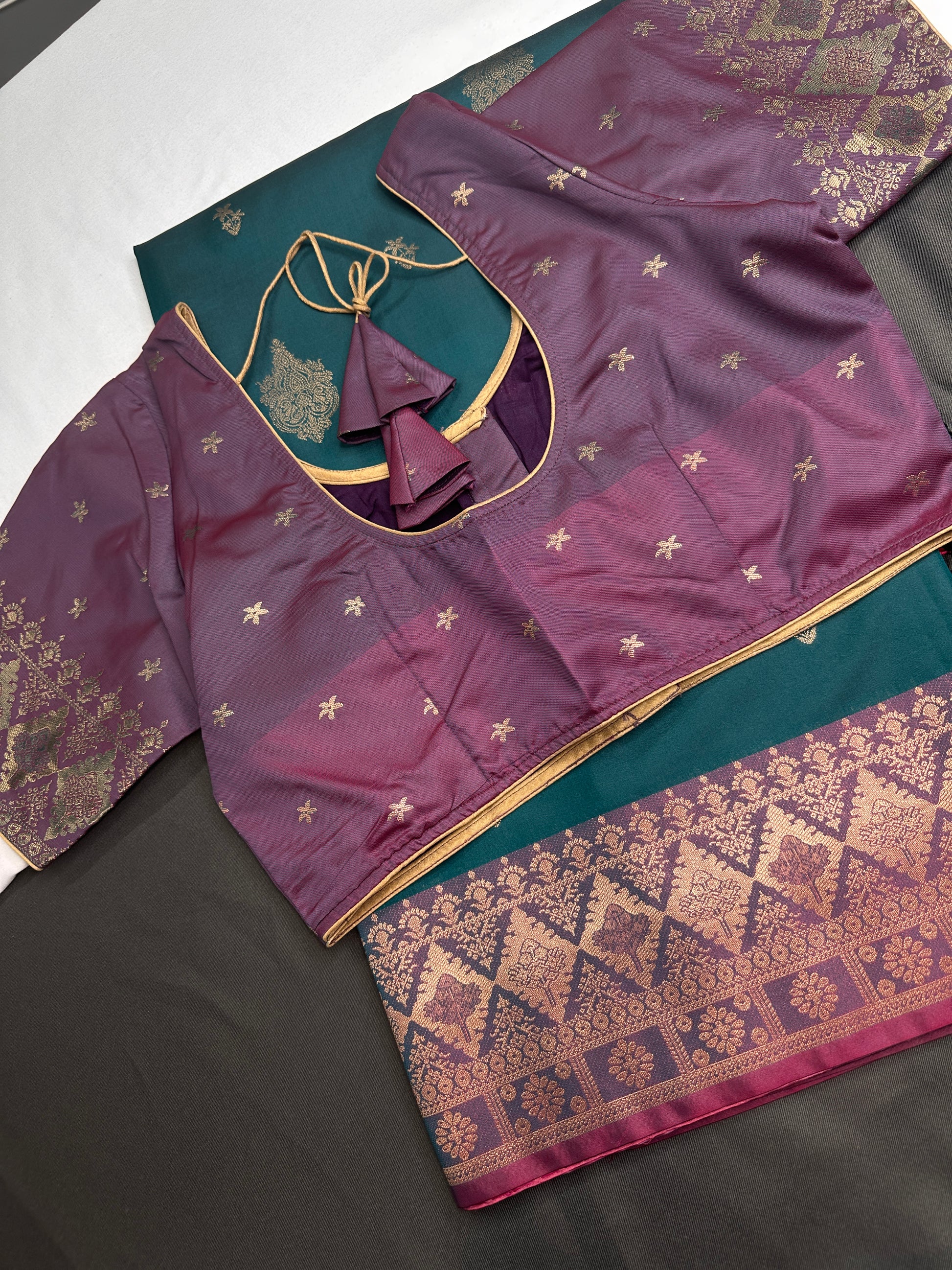 Green Semi Kanchi Silk  Saree - 