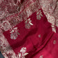 Red Banarsi Saree - 