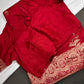 Red Banarsi Saree - 