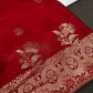 Red Banarsi Saree - 