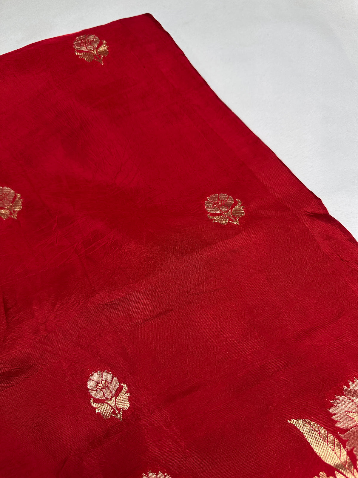 Red Banarsi Saree - 
