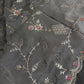Grey Tissue Designer Banarsi Saree - 